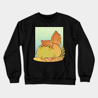 Mermaid frog Crewneck Sweatshirt